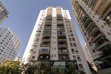 Área comum - Fachada do Bloco de apartamento para alugar com 3 quartos, 134m² em Indianópolis, São Paulo