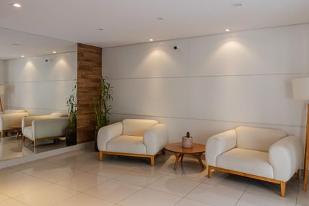 Área comum - Hall Social de apartamento para alugar com 3 quartos, 134m² em Indianópolis, São Paulo