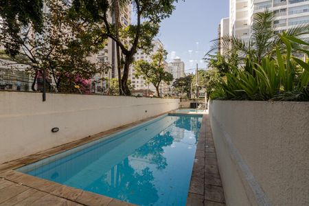 Área comum - Piscina de apartamento para alugar com 3 quartos, 134m² em Indianópolis, São Paulo