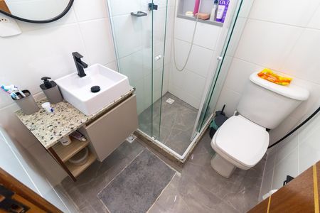 Casa para alugar com 85m², 2 quartos e 1 vaga Casa para alugar com 85m², 2 quartos e 1 vagaBanheiro 1