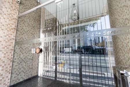 Fachada do Condomínio de kitnet/studio para alugar com 1 quarto, 27m² em Água Branca, São Paulo