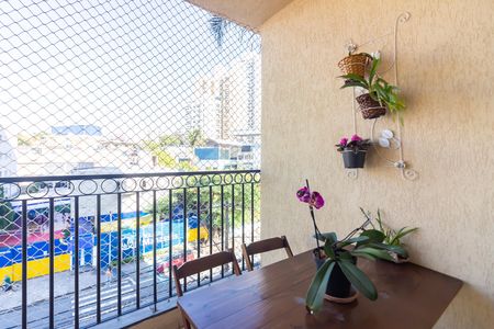 Varanda  de apartamento à venda com 3 quartos, 96m² em Vila Osasco, Osasco