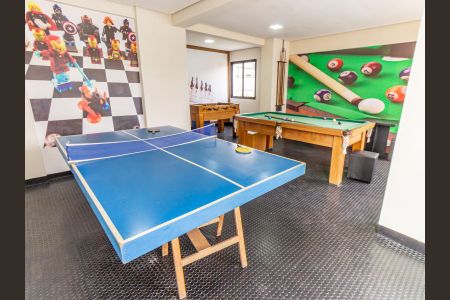 Apartamento para alugar com 52m², 2 quartos e 1 vaga Apartamento para alugar com 52m², 2 quartos e 1 vagaÁrea comum - Salão de jogos