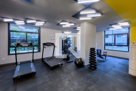 Apartamento à venda com 28m², 1 quarto e 1 vaga Apartamento à venda com 28m², 1 quarto e 1 vagaAcademia