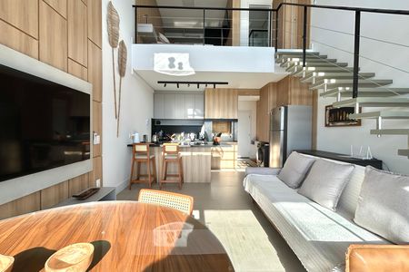 Apartamento para alugar com 1 quarto, 57m² em Barra da Lagoa, Florianópolis