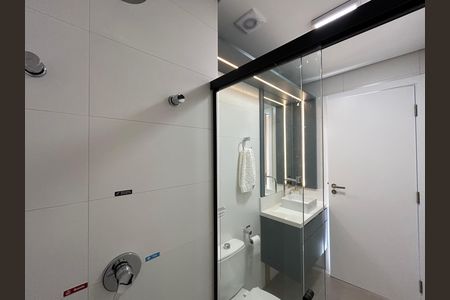 Apartamento para alugar com 57m², 1 quarto e 1 vaga Apartamento para alugar com 57m², 1 quarto e 1 vagaBanheiro Social
