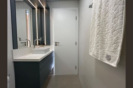 Apartamento para alugar com 57m², 1 quarto e 1 vaga Apartamento para alugar com 57m², 1 quarto e 1 vagaBanheiro social