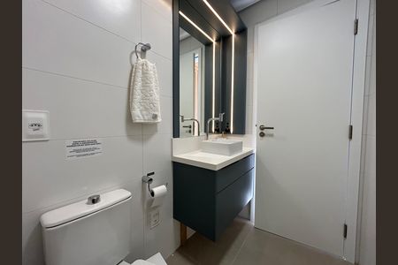 Apartamento para alugar com 57m², 1 quarto e 1 vaga Apartamento para alugar com 57m², 1 quarto e 1 vagaBanheiro Social