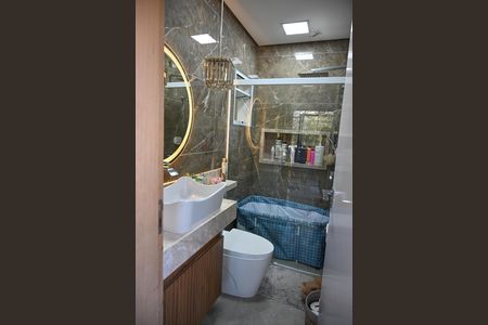 Apartamento à venda com 220m², 4 quartos e 2 vagasBnheiro da area goumet
