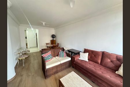 Sala de apartamento para alugar com 2 quartos, 110m² em Itararé, São Vicente