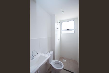Banheiro Social de apartamento para alugar com 2 quartos, 42m² em Praia, Contagem