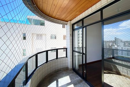 Varanda da Sala de apartamento para alugar com 3 quartos, 120m² em Buritis, Belo Horizonte