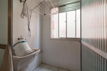 Área de Serviço de apartamento para alugar com 2 quartos, 52m² em Vila Polopoli, São Paulo