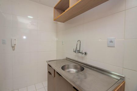 Cozinha e Área de Serviço de apartamento para alugar com 1 quarto, 42m² em Petrópolis, Porto Alegre