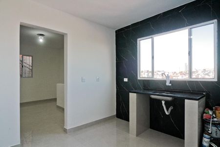 Cozinha de casa para alugar com 1 quarto, 45m² em Vila Penteado, São Paulo