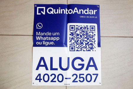 Plaquinha de apartamento para alugar com 1 quarto, 35m² em Santa Cecília, Porto Alegre