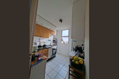 Cozinha de apartamento à venda com 2 quartos, 58m² em Vila Mafalda, Jundiaí