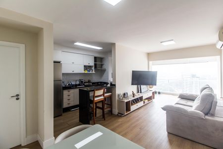 Sala  de apartamento à venda com 2 quartos, 80m² em Bethaville I, Barueri