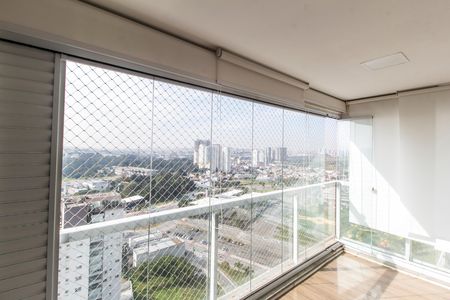 Varanda gourmet de apartamento à venda com 2 quartos, 80m² em Bethaville I, Barueri