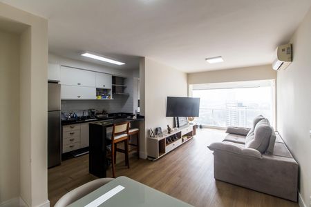 Sala  de apartamento à venda com 2 quartos, 80m² em Bethaville I, Barueri