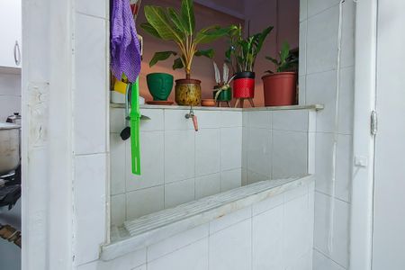Área de Serviço de apartamento para alugar com 1 quarto, 49m² em Laranjeiras, Rio de Janeiro