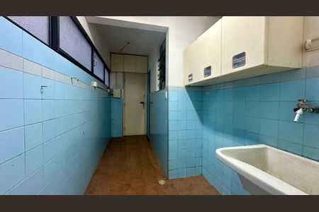 Área de serviço  de apartamento à venda com 3 quartos, 110m² em Lourdes, Belo Horizonte