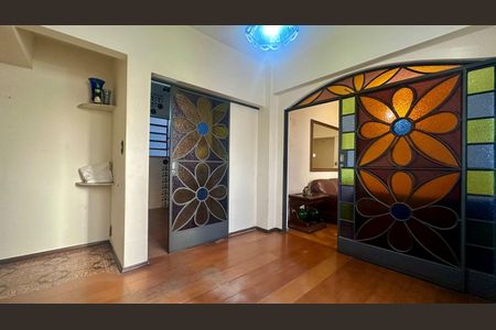 Sala de jantar  de apartamento à venda com 3 quartos, 110m² em Lourdes, Belo Horizonte