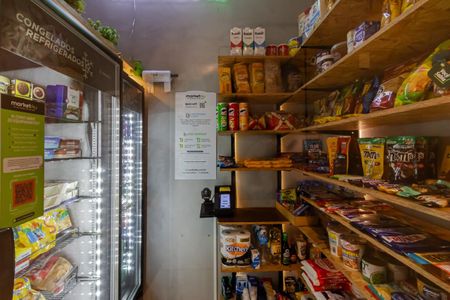 Área Comum - Mercado de kitnet/studio para alugar com 1 quarto, 25m² em Indianópolis, São Paulo