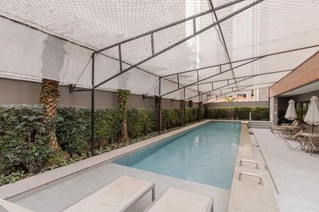 Área comum - Piscina de kitnet/studio para alugar com 1 quarto, 25m² em Indianópolis, São Paulo