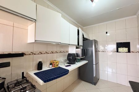 Cozinha de apartamento à venda com 2 quartos, 70m² em Vila Jordanopolis, São Bernardo do Campo