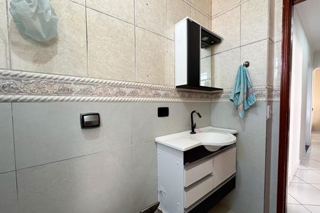 Banheiro Social de apartamento à venda com 2 quartos, 70m² em Vila Jordanopolis, São Bernardo do Campo