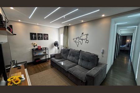 Sala de apartamento para alugar com 3 quartos, 155m² em Parque das Nações, Santo André