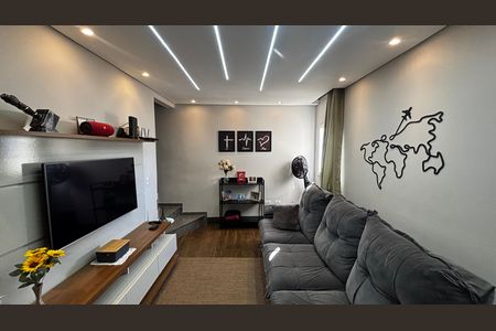 Sala de apartamento para alugar com 3 quartos, 155m² em Parque das Nações, Santo André