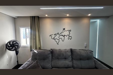 Sala de apartamento para alugar com 3 quartos, 155m² em Parque das Nações, Santo André