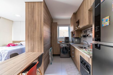 Apartamento à venda com 31m², 1 quarto e 1 vagaCozinha e Área de Serviço