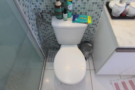 Banheiro da Suite de apartamento para alugar com 3 quartos, 72m² em Paquetá, Belo Horizonte