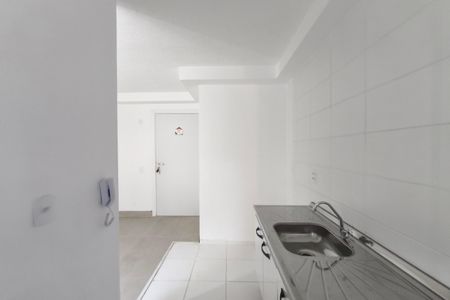 Cozinha de apartamento para alugar com 1 quarto, 45m² em Jardim das Cerejeiras, Campinas