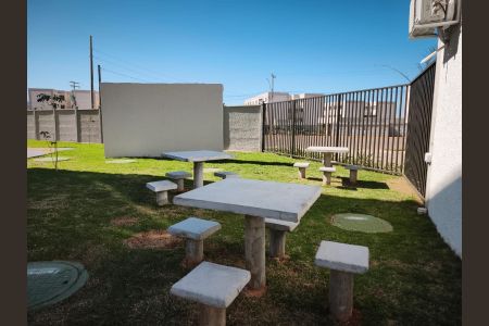 Área externa de apartamento para alugar com 2 quartos, 42m² em Residencial Vale dos Sonhos, Goiânia