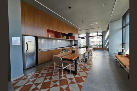 Studio para alugar com 22m², 1 quarto e sem vaga Studio para alugar com 22m², 1 quarto e sem vagaÁrea comum - Salão de festas