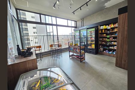 Área comum de kitnet/studio para alugar com 1 quarto, 22m² em Santo Amaro, São Paulo