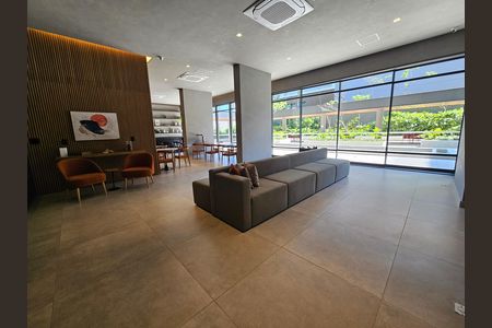 Área comum de kitnet/studio para alugar com 1 quarto, 22m² em Santo Amaro, São Paulo