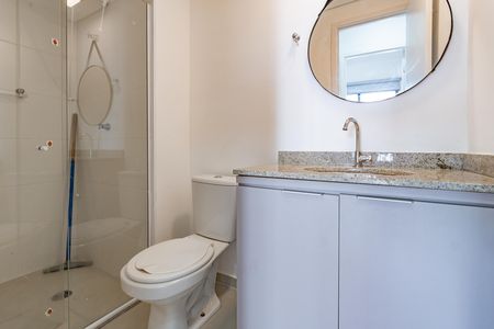 Banheiro de apartamento à venda com 1 quarto, 32m² em Ipiranga, São Paulo