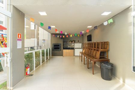 Área comum - Churrasqueira de apartamento para alugar com 2 quartos, 42m² em Parque Pan Americano, São Paulo