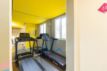 Área comum - Academia de apartamento para alugar com 2 quartos, 42m² em Parque Pan Americano, São Paulo