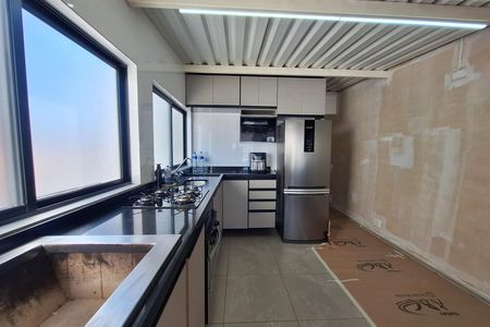Cozinha de apartamento para alugar com 2 quartos, 100m² em Jardim, Santo André