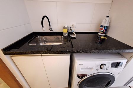 Lavanderia  de apartamento para alugar com 2 quartos, 100m² em Jardim, Santo André