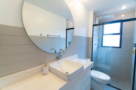 Apartamento para alugar com 65m², 2 quartos e 1 vaga Apartamento para alugar com 65m², 2 quartos e 1 vagaBanheiro Social