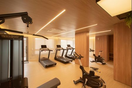 Área comum - Academia de apartamento para alugar com 2 quartos, 69m² em Vila da Saúde, São Paulo