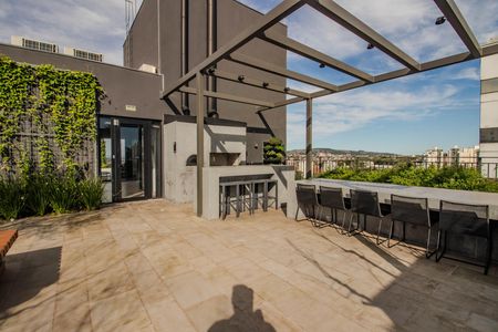 Studio para alugar com 38m², 1 quarto e 1 vaga Studio para alugar com 38m², 1 quarto e 1 vagaÁrea comum - Churrasqueira / Rooftop