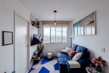Sala de apartamento para alugar com 2 quartos, 34m² em Cambuci, São Paulo